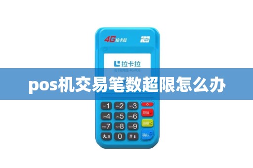 pos机交易笔数超限怎么办
