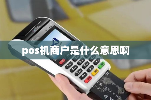 pos机商户是什么意思啊