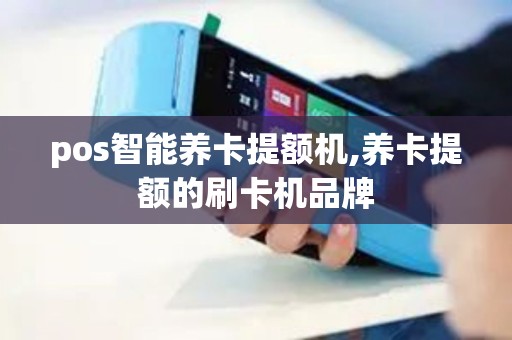 pos智能养卡提额机,养卡提额的刷卡机品牌