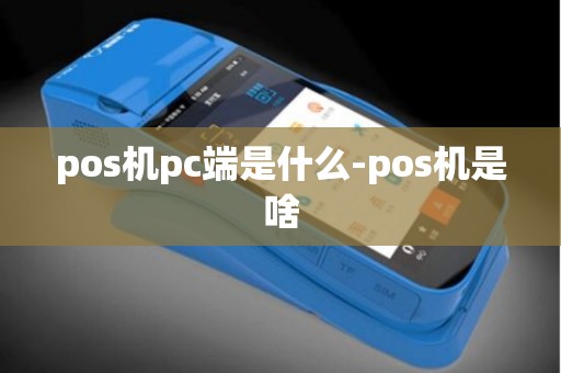 pos机pc端是什么-pos机是啥