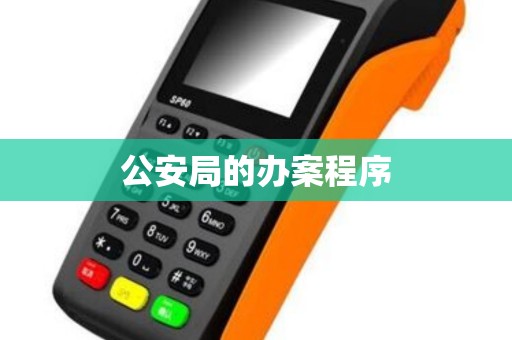 公安局的办案程序