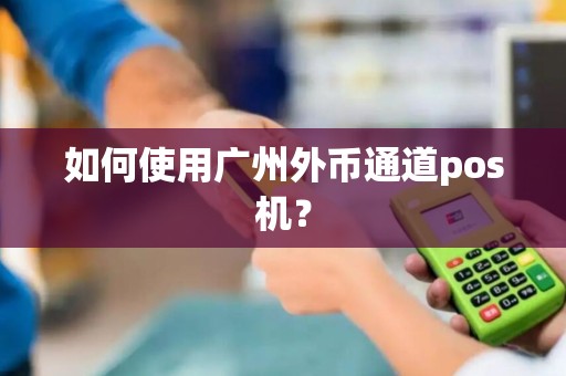 如何使用广州外币通道pos机？