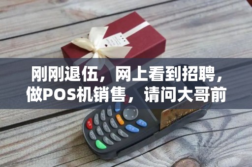 刚刚退伍，网上看到招聘，做POS机销售，请问大哥前景怎么样，对个人财力消耗这方面高不高？