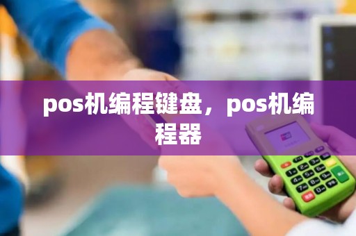 pos机编程键盘，pos机编程器