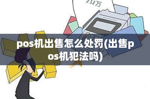 pos机出售怎么处罚(出售pos机犯法吗)