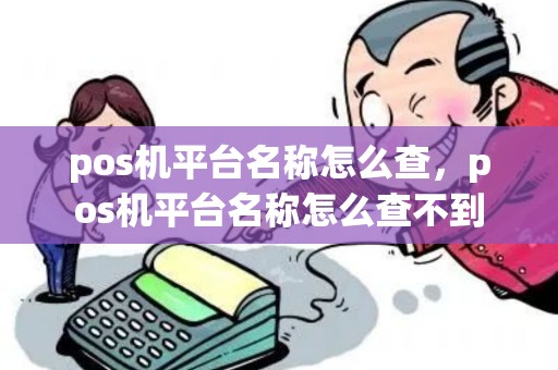 pos机平台名称怎么查，pos机平台名称怎么查不到