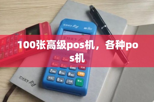 100张高级pos机，各种pos机