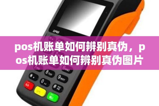 pos机账单如何辨别真伪，pos机账单如何辨别真伪图片