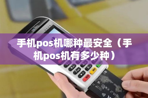 手机pos机哪种最安全（手机pos机有多少种）