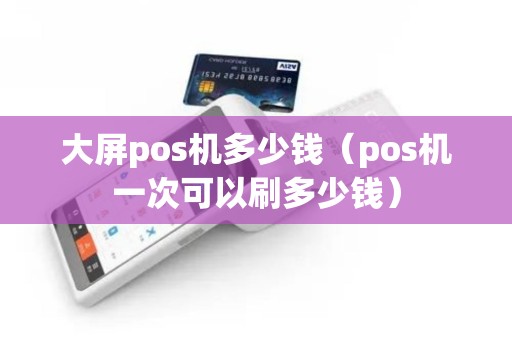 大屏pos机多少钱（pos机一次可以刷多少钱）