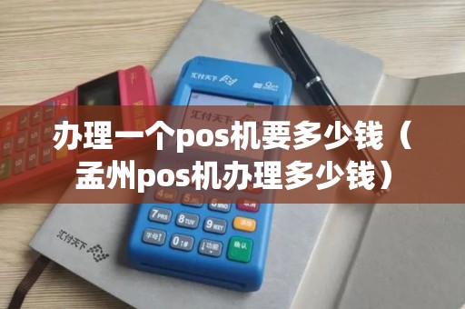 办理一个pos机要多少钱（孟州pos机办理多少钱）