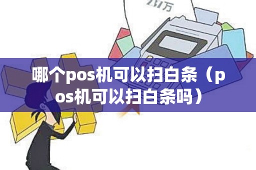 哪个pos机可以扫白条（pos机可以扫白条吗）