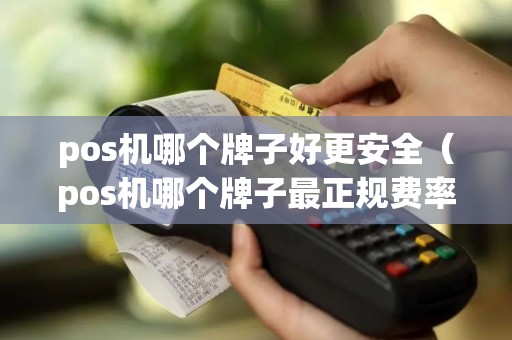 pos机哪个牌子好更安全（pos机哪个牌子最正规费率最低）