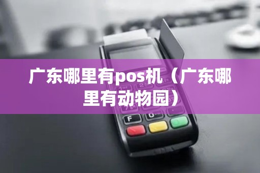 广东哪里有pos机（广东哪里有动物园）