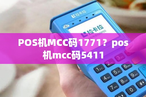 POS机MCC码1771？pos机mcc码5411