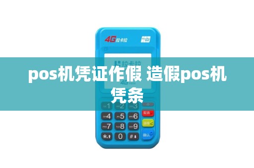 pos机凭证作假 造假pos机凭条
