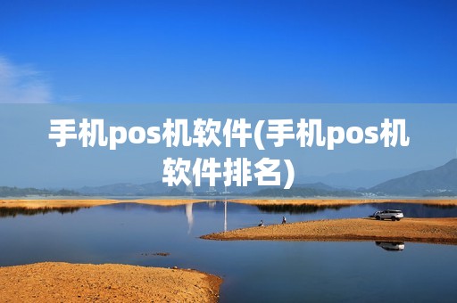 手机pos机软件(手机pos机软件排名)