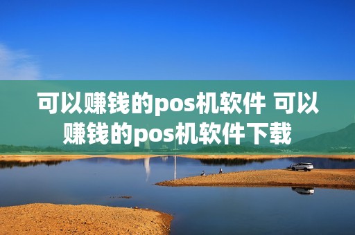可以赚钱的pos机软件 可以赚钱的pos机软件下载
