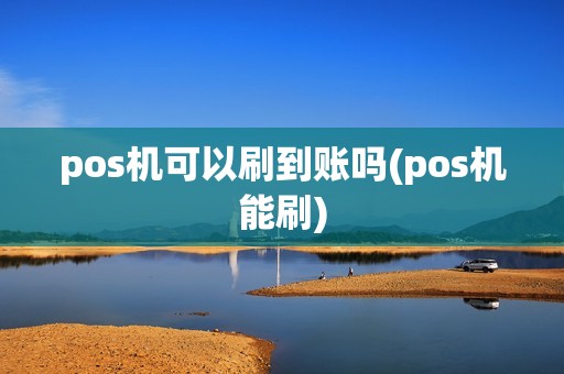 pos机可以刷到账吗(pos机能刷)