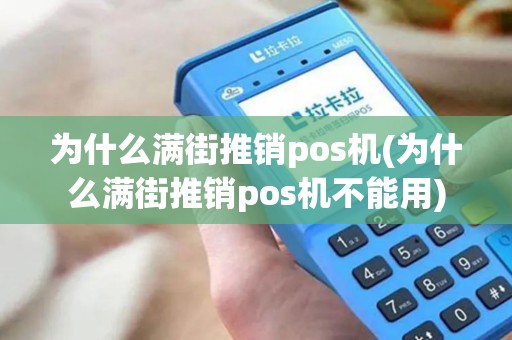 为什么满街推销pos机(为什么满街推销pos机不能用)