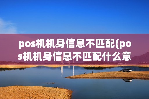 pos机机身信息不匹配(pos机机身信息不匹配什么意思)
