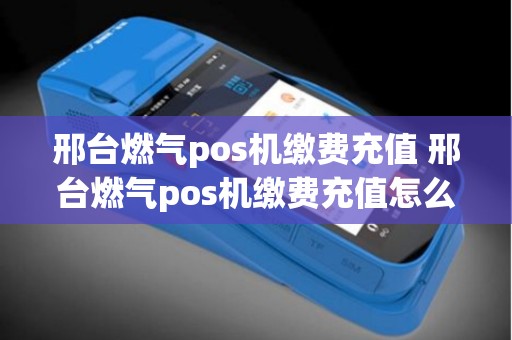 邢台燃气pos机缴费充值 邢台燃气pos机缴费充值怎么充