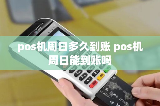 pos机周日多久到账 pos机周日能到账吗