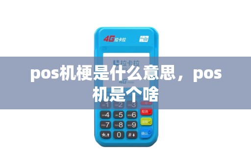 pos机梗是什么意思，pos机是个啥