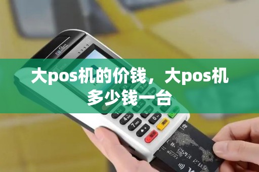 大pos机的价钱，大pos机多少钱一台