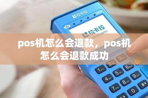 pos机怎么会退款，pos机怎么会退款成功