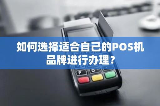 如何选择适合自己的POS机品牌进行办理？