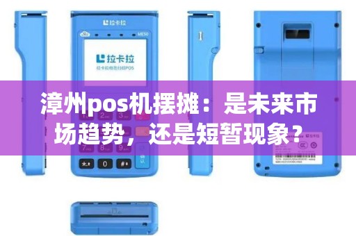 漳州pos机摆摊：是未来市场趋势，还是短暂现象？