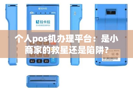 个人pos机办理平台：是小商家的救星还是陷阱？