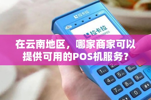 在云南地区，哪家商家可以提供可用的POS机服务？