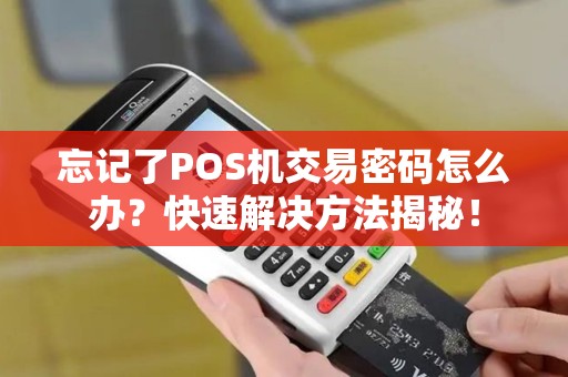 忘记了POS机交易密码怎么办？快速解决方法揭秘！