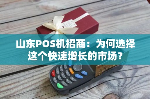 山东POS机招商：为何选择这个快速增长的市场？