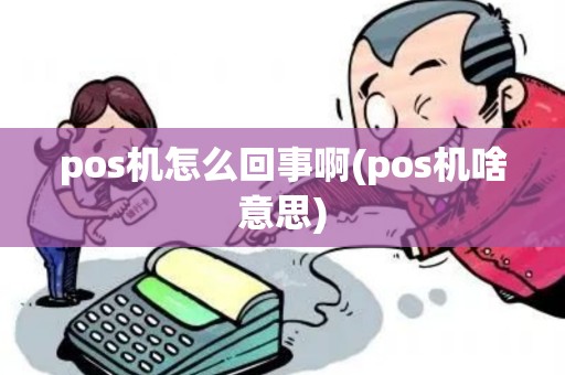 pos机怎么回事啊(pos机啥意思)