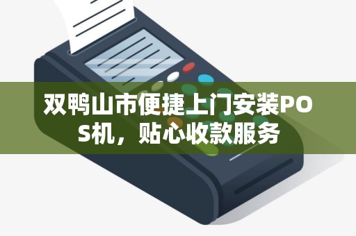 双鸭山市便捷上门安装POS机，贴心收款服务