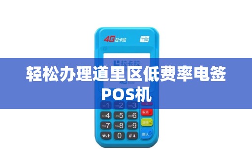 轻松办理道里区低费率电签POS机