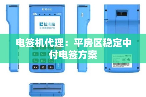 电签机代理：平房区稳定中付电签方案