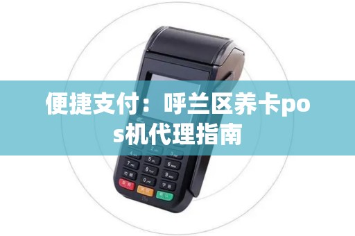 便捷支付：呼兰区养卡pos机代理指南