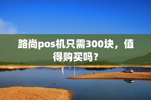 路尚pos机只需300块，值得购买吗？