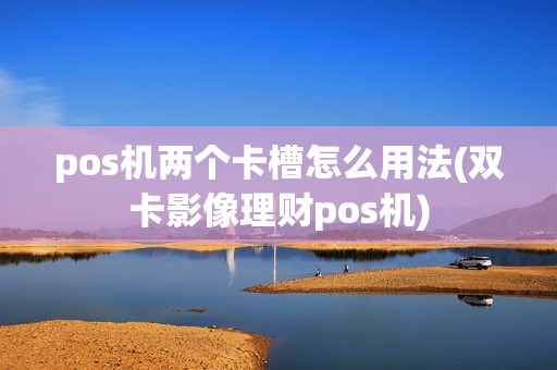 pos机两个卡槽怎么用法(双卡影像理财pos机)