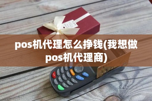 pos机代理怎么挣钱(我想做pos机代理商)