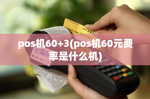 pos机60+3(pos机60元费率是什么机)