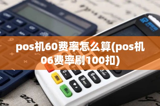 pos机60费率怎么算(pos机06费率刷100扣)