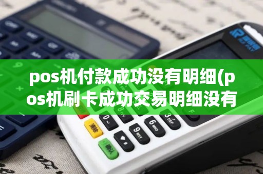 pos机付款成功没有明细(pos机刷卡成功交易明细没有)