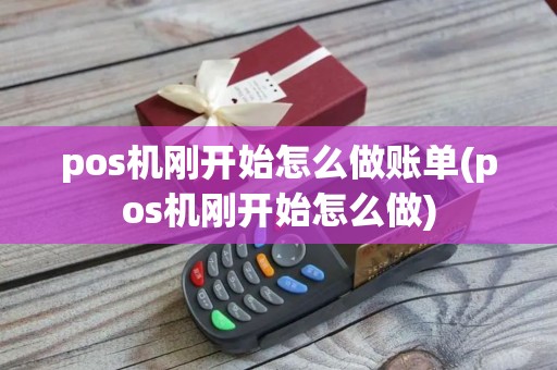 pos机刚开始怎么做账单(pos机刚开始怎么做)