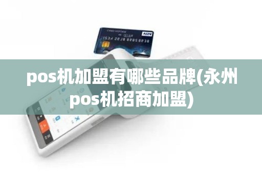 pos机加盟有哪些品牌(永州pos机招商加盟)