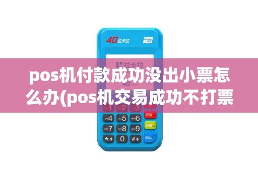 pos机付款成功没出小票怎么办(pos机交易成功不打票)